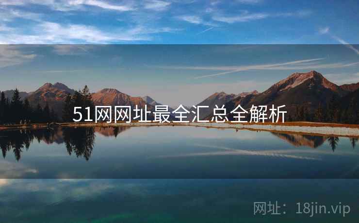 51网网址最全汇总全解析 51网网址最全汇总全解析